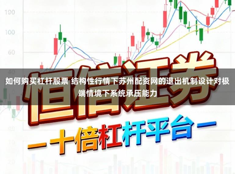 如何购买杠杆股票 结构性行情下苏州配资网的退出机制设计对极端情境下系统承压能力