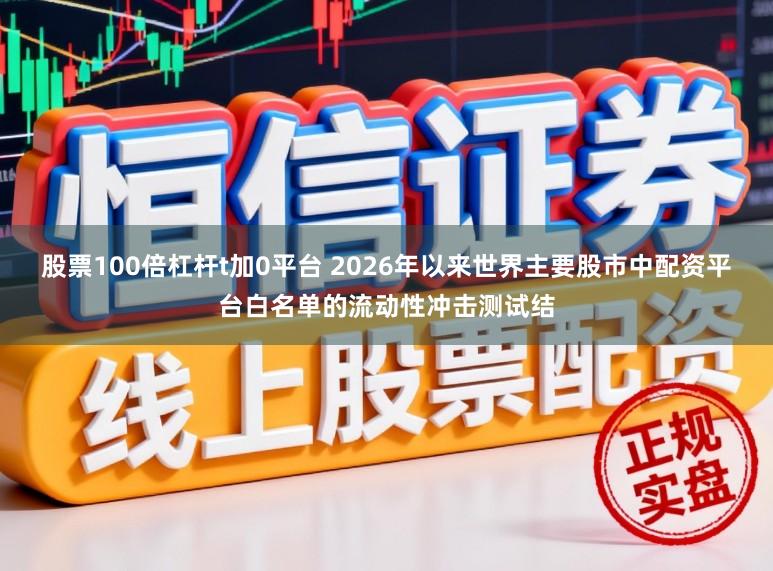 股票100倍杠杆t加0平台 2026年以来世界主要股市中配资平台白名单的流动性冲击测试结